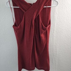 Sparkly Red Michael Kors Blouse